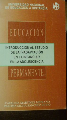 Portada del libro de INTRODUCCIÓN AL ESTUDIO DE LA INADAPTACIÓN EN LA INFANCIA Y ADOLES.