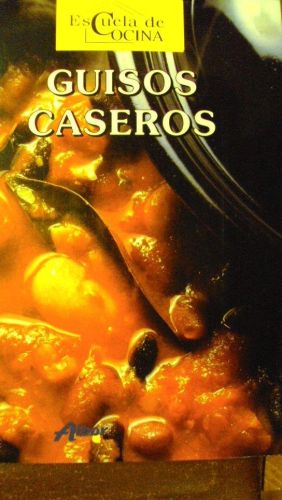 Portada del libro de GUISOS CASEROS