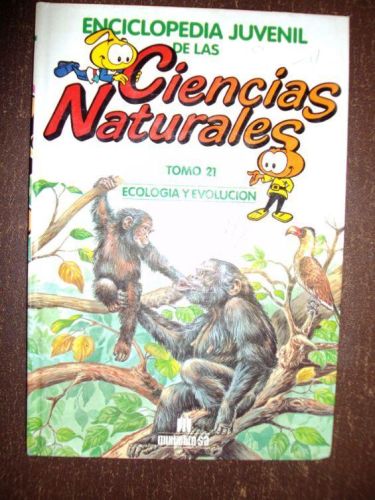 Portada del libro de ENCICLOPEDIA JUVENIL DE LAS CIENCIAS NATURALES,ECOLOGÍA Y EVOLUCIÓN