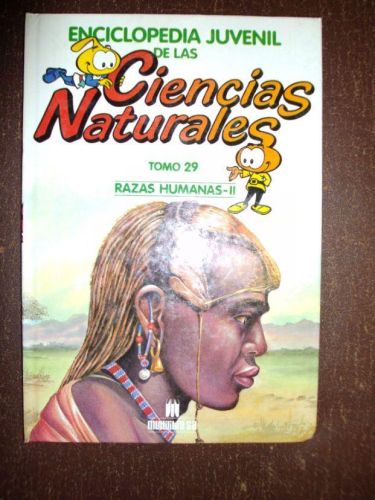 Portada del libro de ENCICLOPEDIA JUVENIL DE LAS CIENCIAS NATURALES, RAZAS HUMANAS II