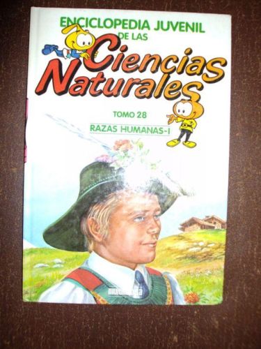 Portada del libro de ENCICLOPEDIA JUVENIL DE LAS CIENCIAS NATURALES, RAZAS HUMANAS I