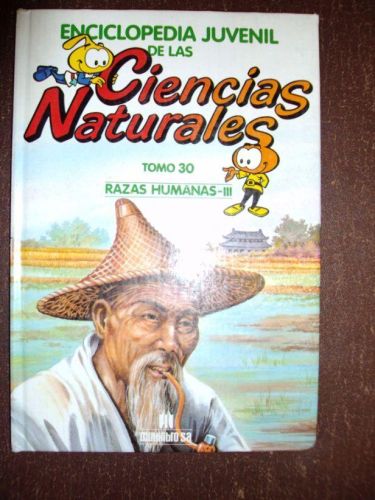 Portada del libro de ENCICLOPEDIA JUVENIL DE LAS CIENCIAS NATURALES,RAZAS HUMANAS III