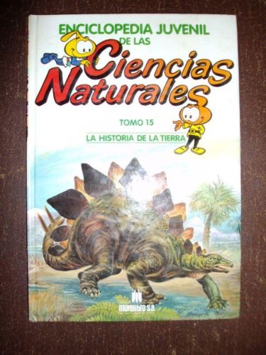 Portada del libro de ENCICLOPEDIA JUVENIL DE LAS CIENCIAS NATURALES,LA HISTORIA DE LA TIERRA