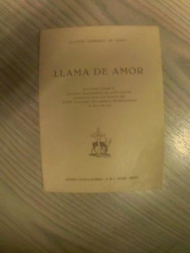 Portada del libro de LLAMA DE AMOR