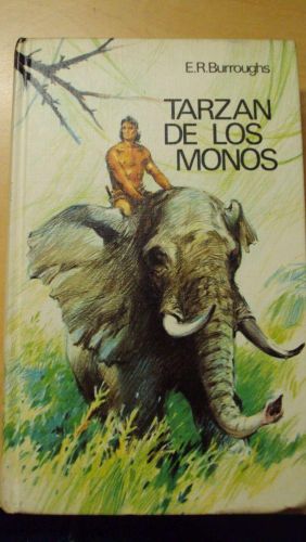Portada del libro de TARZAN DE LOS MONOS