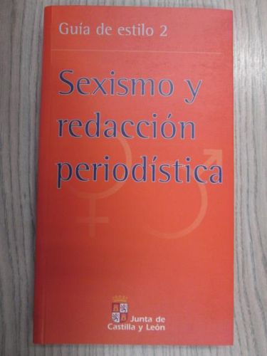Portada del libro de SEXISMO Y REDACCIÓN PERIODÍSTICA