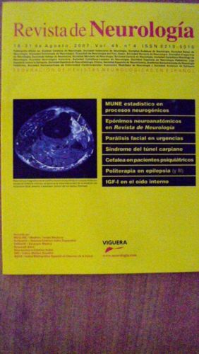 Portada del libro de REVISTA DE NEUROLOGÍA Vol. 45 Núm. 4