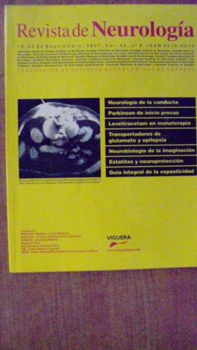Portada del libro de REVISTA DE NEUROLOGÍA Vol. 45 Núm. 6