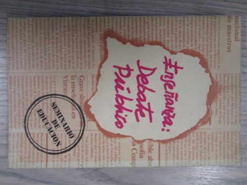 Portada del libro de ENSEÑANZA: DEBATE PÚBLICO