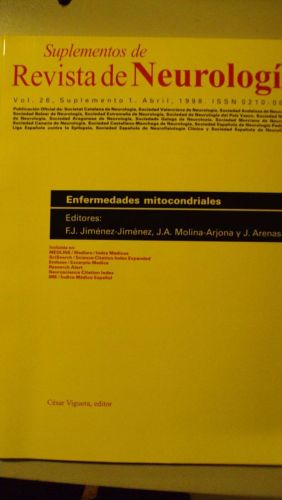 Portada del libro de SUPLEMENTOS DE REVISTAS DE NEUROLOGÍA. VOL. 26