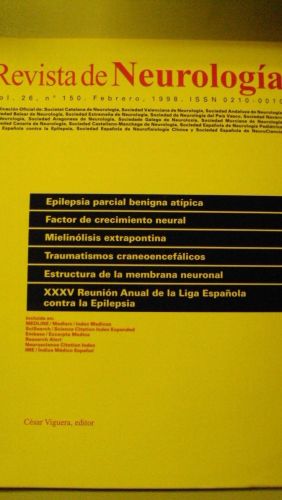 Portada del libro de REVISTAS NEUROLOGÍA. Vol 26. Nº 150