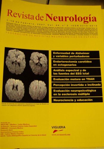 Portada del libro de REVISTA DE NEUROLOGÍA. Vol 44 nº 3