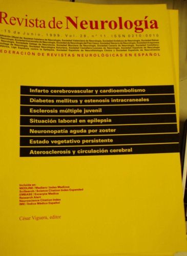 Portada del libro de REVISTA DE NEUROLOGÍA. Vol 28 nº 11