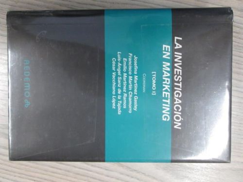 Portada del libro de LA INVESTIGACION EN MARKETING (TOMO 1)