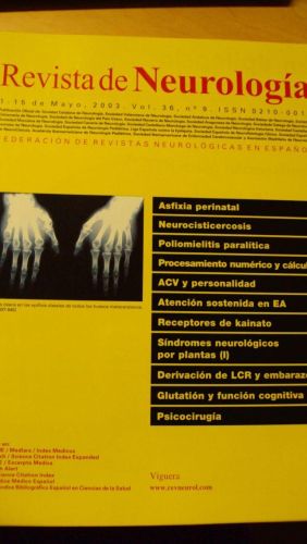 Portada del libro de REVISTA DE NEUROLOGÍA. Vol 36 nº 9