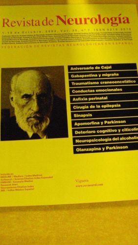 Portada del libro de REVISTA DE NEUROLOGÍA. Vol 35 nº 7