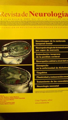Portada del libro de REVISTA DE NEUROLOGÍA. Vol 31 nº 8