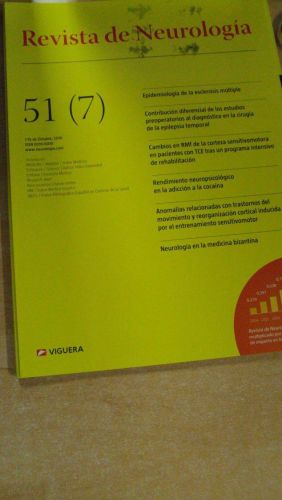 Portada del libro de REVISTA DE NEUROLOGÍA. 51 (7)