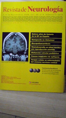 Portada del libro de REVISTA DE NEUROLOGÍA Vol. 49 Núm. 9
