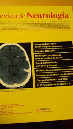 Portada del libro de REVISTA DE NEUROLOGÍA . Vol 46 nº 4