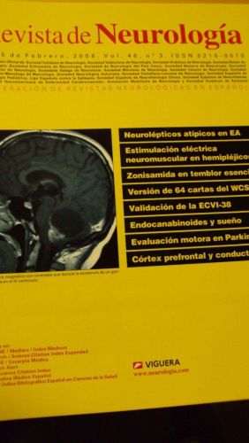 Portada del libro de REVISTA DE NEUROLOGÍA . Vol 46 nº 3