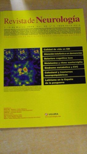 Portada del libro de REVISTA DE NEUROLOGÍA. Vol 48 nº 5