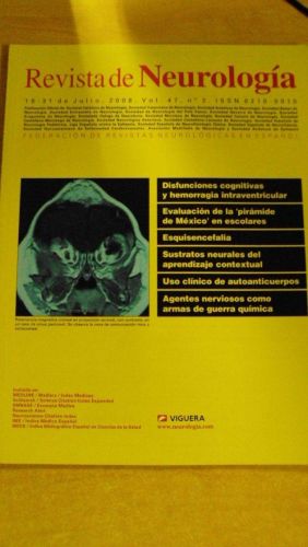Portada del libro de REVISTA DE NEUROLOGÍA. Vol 47 nº 2