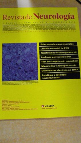 Portada del libro de REVISTA DE NEUROLOGÍA. Vol 47 nº 1