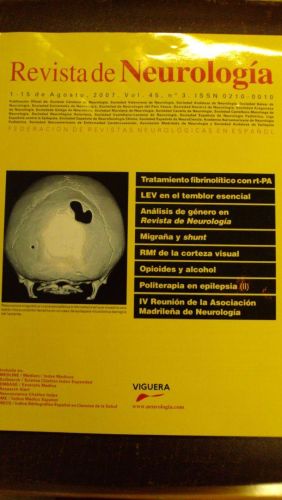 Portada del libro de REVISTA DE NEUROLOGÍA. Vol 45 nº 3