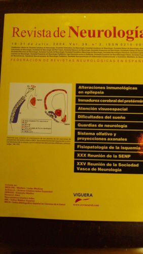 Portada del libro de REVISTA DE NEUROLOGÍA. Vol 39 nº2