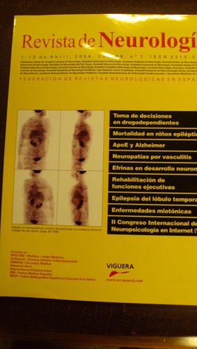 Portada del libro de REVISTA DE NEUROLOGÍA. Vol 38 nº7