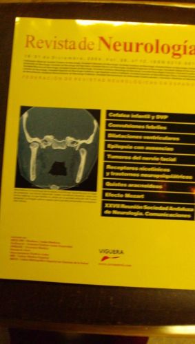 Portada del libro de REVISTA DE NEUROLOGÍA. Vol 39 nº 12