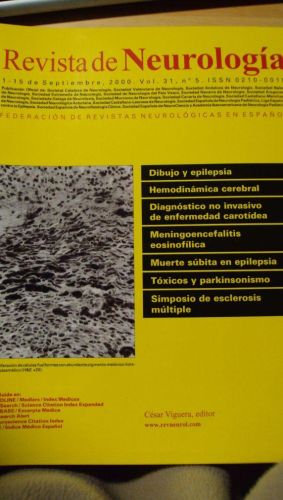 Portada del libro de REVISTA DE NEUROLOGÍA. Vol 31 nº 5