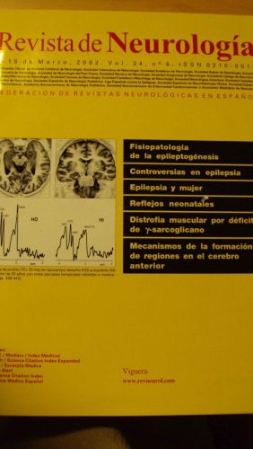 Portada del libro de REVISTA DE NEUROLOGÍA. Vol 34 nº 5