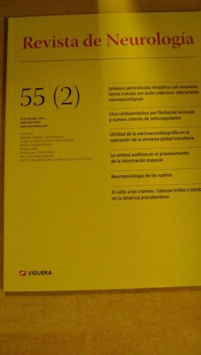Portada del libro de REVISTA DE NEUROLOGÍA. 55 (2)
