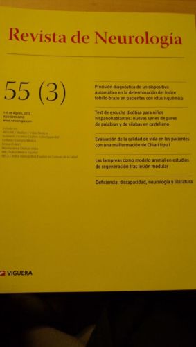 Portada del libro de REVISTA DE NEUROLOGÍA. 55 (3)