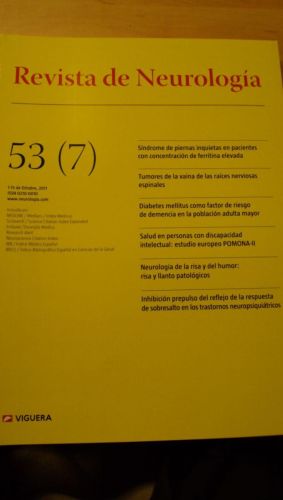 Portada del libro de REVISTA DE NEUROLOGÍA. 53 (7)