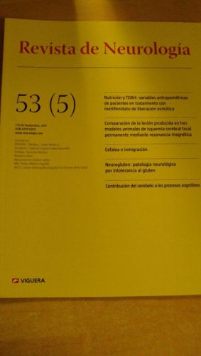 Portada del libro de REVISTA DE NEUROLOGÍA. 53 (5)