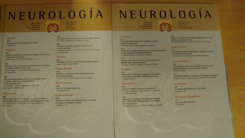 Portada del libro de NEUROLOGÍA Vol 21 (2) (1)