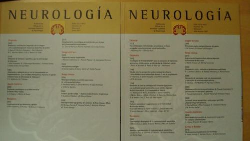 Portada del libro de NEUROLOGÍA. Vol 22 (6) (5)