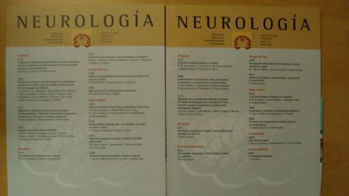 Portada del libro de NEUROLOGÍA. Vol 22 (4) (3)