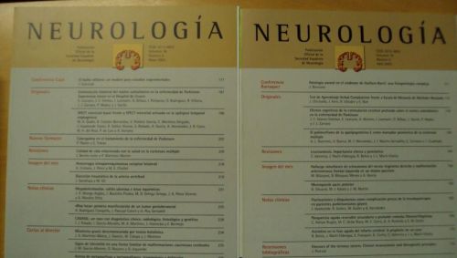 Portada del libro de NEUROLOGÍA. Vol 18 (3) (4)