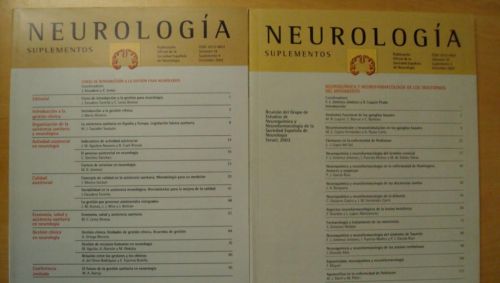 Portada del libro de NEUROLOGÍA. Vol 18 SUPLEMENTO (3) (4)