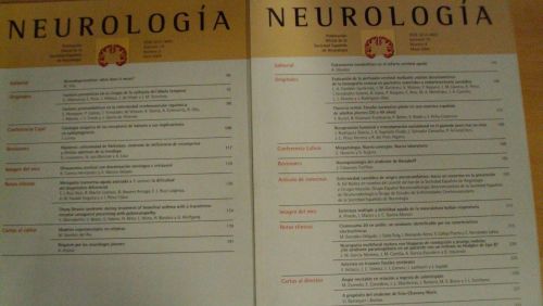 Portada del libro de NEUROLOGÍA. Vol 19 (3) (4)