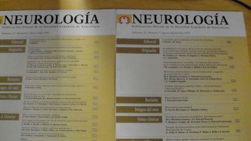 Portada del libro de NEUROLOGÍA VOL 12 (6) (7)