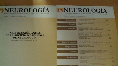 Portada del libro de NEUROLOGÍA VOL 12 (9) (10)