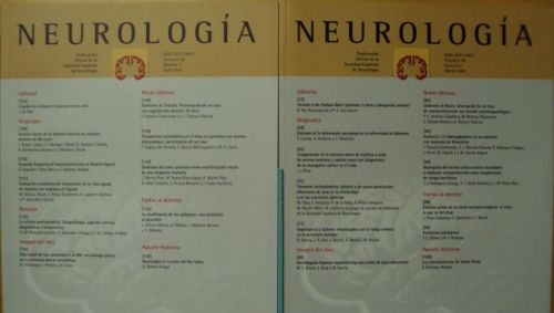 Portada del libro de NEUROLOGÍA. Vol 20 (2) (3)