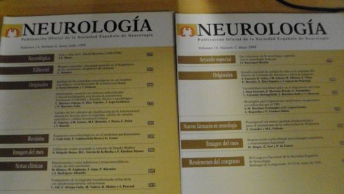 Portada del libro de NEUROLOGÍA. Vol 14 (6) (5)