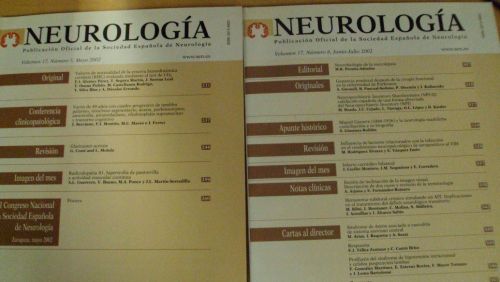 Portada del libro de NEUROLOGÍA. Vol 17 (5) (6)