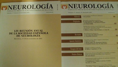 Portada del libro de NEUROLOGÍA. Vol 17 (9) (10)